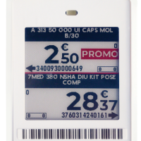 Etiquettes électroniques 1.6 Double